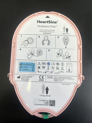 Defibrillator pad pak - defibrillator, pad-pak