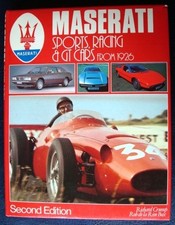 MASERATI SPORTS, RACING & GT CARS 1926 Richard Crump & Rob De La Rive Box Book