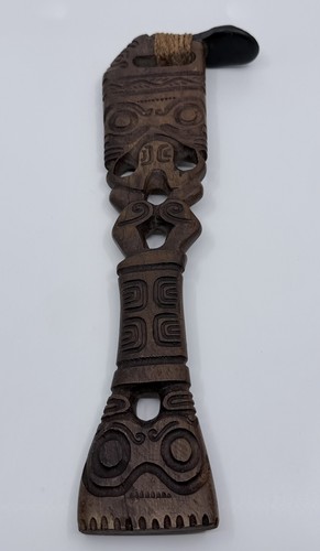 Vtg hand carved wooden - vtg,