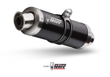 MUFFLER EXHAUST BLACK