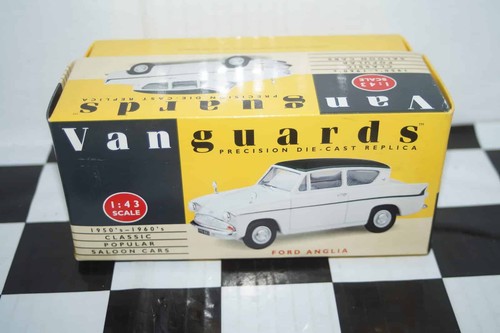 Vanguards ford anglia white - ford,