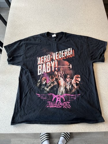 Aerosmith printed tshirt 2017