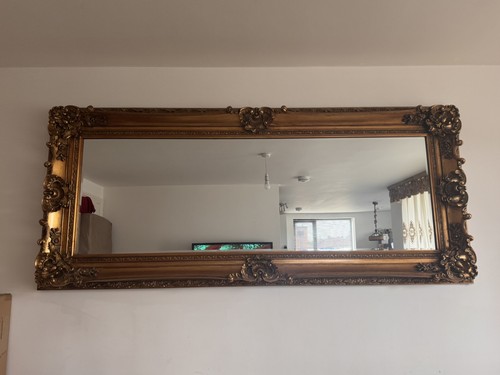 French rococo style gilt large - rococo,