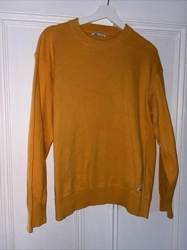 Zara men jumper mustard - jumper,