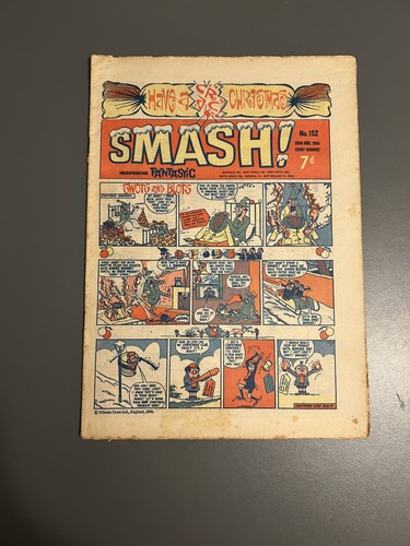 Smash comic issue 152 1968 - smash,