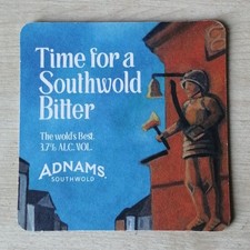 Adnams beer mat southwold - adnams,