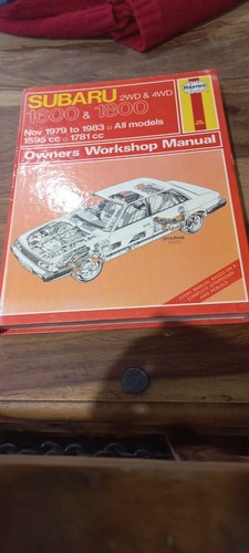 Haynes workshop manual subaru - haynes,