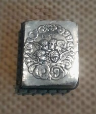 Antique hallmarked silver BOOK