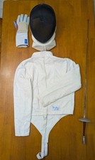 Blue Gauntlet Fencing Set Lot