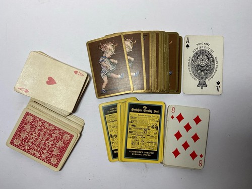 Sets vintage playing cards - of,