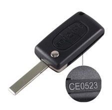 3 Button Flip Key Fob Case For
