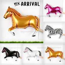 32" Horse  Foil balloons forest birthday party decoration animals foil balloon k