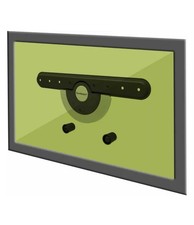 Sandstrom SFSEZ17 Flat To Wall Fixed TV Mount 23-50'' Upto 40 kg (Complete Set)