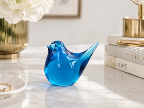 Vintage swedish blue - art, glass