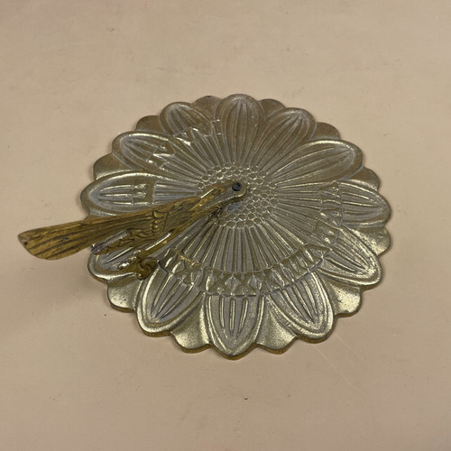 Antique brass gold sun - sun, dial