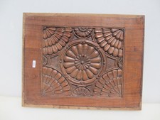 Antique Carved Wooden Panel