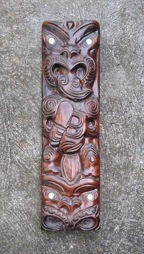 Vintage tiki maori - vintage, wood