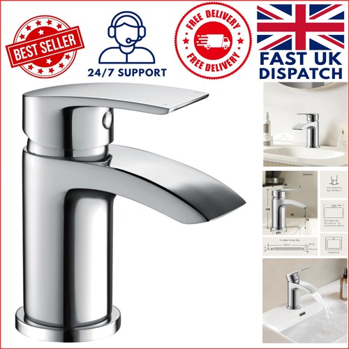 Waterfall bathroom sink - sink, mixer
