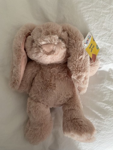 Hapello bunny soft toy pink - soft,