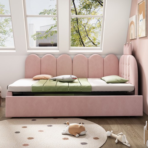 Upholstered 3ft single bed - 3ft,