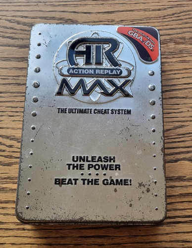 Gba action replay max for - max, use