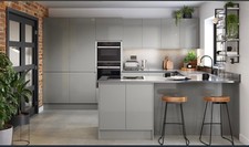 Mid grey Matte Handleless