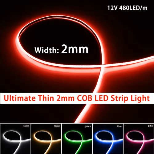 2mm cob led strip light - led,