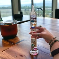 30cm Glass Galileo Thermometer
