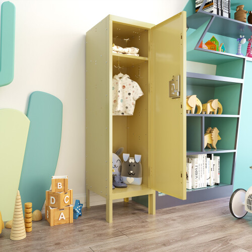 1pc metal locker steel storage - metal,