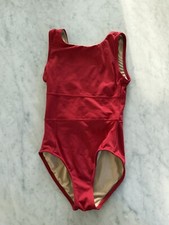 Claudia Dean Leotard Red