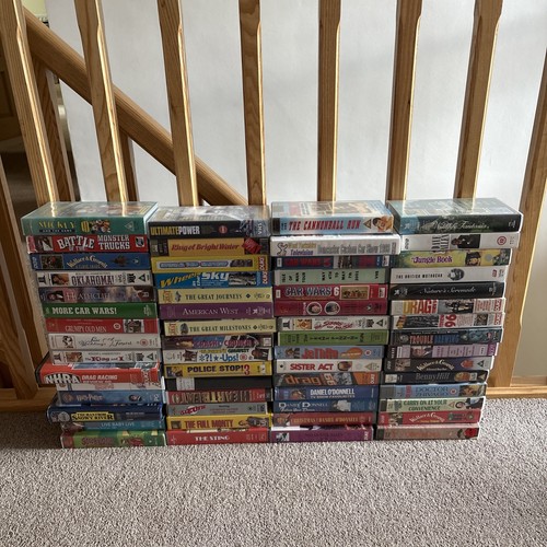 Vhs tape joblot bundle - vhs, x60