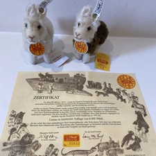 STEIFF Noah's Ark * LAMAS * pair Limited Edition Set 