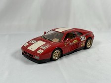 Burago 1/18 Scale Die Cast Model Ferrari 348TB Evoluzione - Red