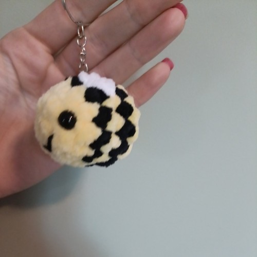 Handmade crochet bumble bee - crochet,