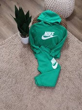 Kids Hoodie Nike Club Fleece Tracksuit | Green | Age 6-7