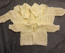 New Hand Knitted Matinee Coats
