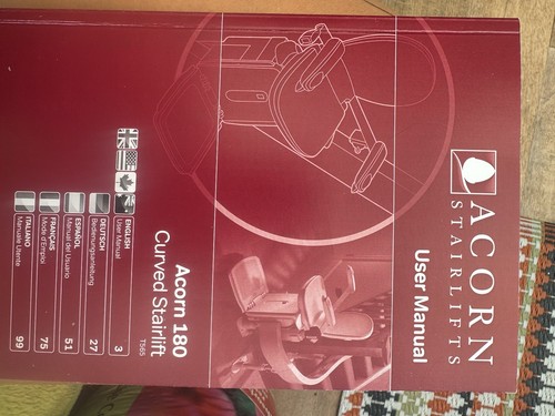 Acorn 180 curved stairlift - 180,