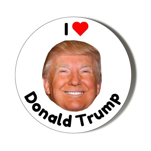 Love donald trump x 56mm - love, 10