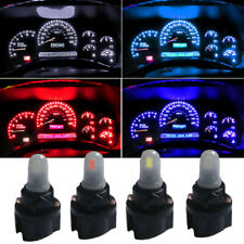10Pcs T5 12V Canbus Car Dashboard Instrument Panel LED Light Bulb Accessories