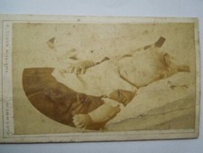 Rare Morbid Victorian Photo Memento Mori Post Mortem Original Antique