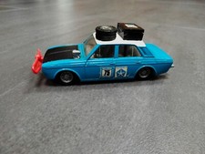 Corgi Toys No. 302 - Hillman Hunter rally car with 'Golden Jacks' wheels