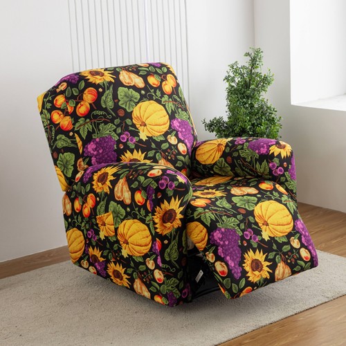 Printed elastic recliner - printed,