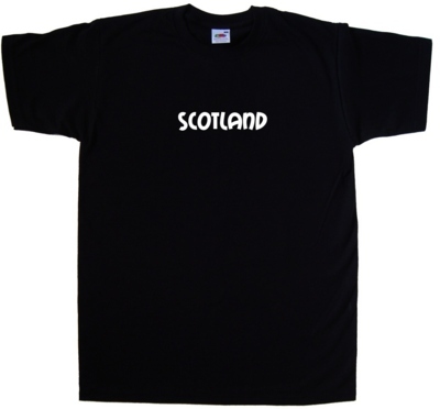 Scotland text shirt - scotland,