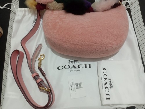 Coach mira shearling crescent - coach,