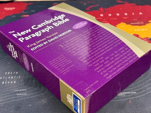 New cambridge paragraph bible - new,