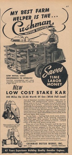 Magazine 1947 cushman - magazine,