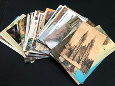 Job Lot Vintage Postcards Over 60 Cards - From All Over The World