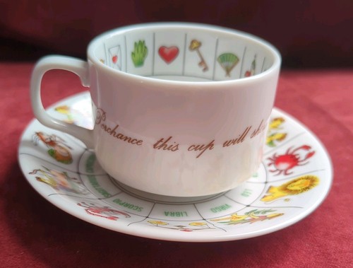 Zodiac fortune telling cup - , &