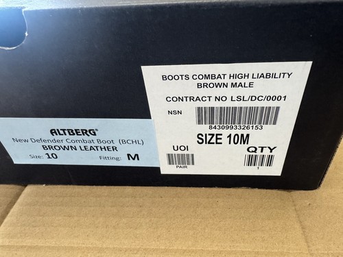 Altberg combat boots - boots, 11m
