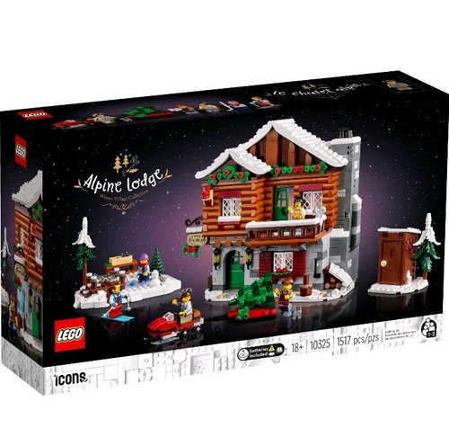 Lego icons 10325 alpine - alpine, lodge